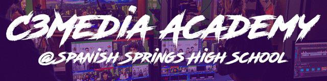 Banner. C3Media Academy at Spanish Springs High School 